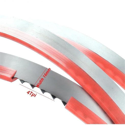 ciejrtov 1200mm 16, 19mm 1650mm Frozen with Width Band Saw Blades Cutting Bone, Fish, Meat.