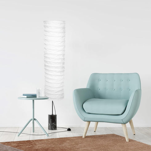 Bulb Uonlytech Paper Floor Lamp Shade, Simple Paper Lampshade Classic Japanese Light Cage Light Cover Accessories