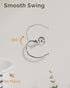 Towel Ring, Stainless Steel Hand Towel Holder for Bathroom Wall Mount, Heavy Duty Towel Hanger for Kitchen, Bath