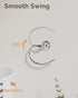 2 Pack, Towel Ring Stainless Steel Hand Towel Holder for Bathroom Wall Mount, Heavy Duty Towel Hanger for Kitchen