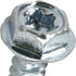 Power Pro Premium Self-Drilling Metal Screws, Zinc Plated Steel, Hex Washer Head Metal to Metal Winged Point Screws, Silver, #12 x 1 inch, Box of 75 Screws by Hillman