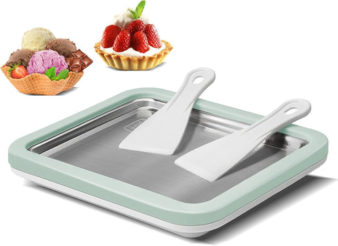 Rolled Ice Cream Maker, Homemade Ice Cream Maker, Homemade DIY Ice Cream,