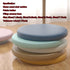 HCZKIUJ 4.5cm 35cm(13.8inch)) Leather Round Chair Cushion, Bar Stool Cushion, Card Seat/Window/Restaurant/Memory Foam