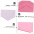 STOBOK 12 Pcs Black Felt Backdrop Wall Sticker with Cork Hexagon Tiles for Self-Adhesive Decorative Memo Board