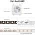 WS2812B Addressable,16.4FT 60LED/m 300Pixel DC5V 5050SMD,Alloy 3M IP30(No BTF-LIGHTING ECO RGB LED Strip,UL