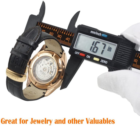 Digital Caliper 6 Inch/150mm Vernier Measuring Tool with 2.2'' Large LCD Screen Inch/mm Conversion Auto-Off