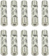 10Pcs 5A 250V Ceramic Fuse 6x25mm Fast Blow Tube for Power Strip, Experiment Circuit Appliance Repair