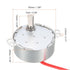 Synchronous Gear Motor, AC 24V, 1.4-1.7RPM 50-60Hz D Shaft CCW/CW, 4W Electric Motor for Turntable