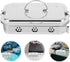 Stainless Steel Medical Storage Case with Lid and Holes Utility Tray for Doctor Tools for Organizing Instruments