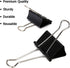 Extra Large Binder Clips 2.4 Inch, 36 Pack, Upgrade Giant Paper Clips for Office and Home Supplies, Black