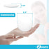 Neoera Door Stopper Wall Protector (5 Pack), 2.3" Rubber Door Handle Bumper with Self Adhesive Sticker (White)