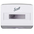 Scott Professional Scottfold Compact Paper Towel Dispenser (09214), Small Towel Dispenser, White