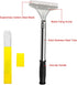 4 Inch Adhesive(Black,6 Mudder Razor Blade Scraper Tool Wallpaper Floor Tile Paint Removal Smoothing Scraper Tool