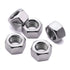 304 Stainless Steel 3/8-16 Finished Hex Nut, Bright Finish, Full Thread, ASME B18.2.2, 25 Pcs Hexagon Nut