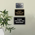 Signs ByLITA Classic Framed Please Ring Bell For Assistance Wall or Door Sign - Durable Material (Black) - Small (1