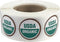 USDA Organic Labels - 3/4 Inch Round Circle Dots, 500 Adhesive Stickers