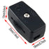 2PCS Inline Rotary Cord Switch Replacement - Gear Rotary Switch Direct Plug-in Light Wire Switch for 18/2 SPT-2 Lamp