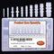 30Pcs Hose Barb Fittings Kit, Pipe Connector Joint Splicer for Aquarium Gas Liquid Air, 10 Sizes for Hose ID