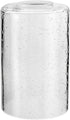 Aspen Creative 23615-01, Clear Seeded Cylinder Glass Shade, 3-1/2" Diameter x 5-1/2" Height, Center