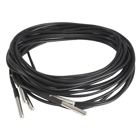 Waterproof DS18B20 Temperature Sensor, Digital Temperature Probe Sensor with Temperature Range (-55?~ +125?) 5 Pack