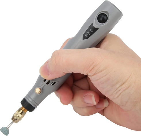 Cordless Rotary Tool Kit, Electric Mini Grinder Drill Set with 3 Gear RPM, 0.5-3.5mm Clamping Range, Multi-Purpose