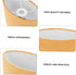 1pc E27 Oval Lamp Shade Cloth Lampshade Lamp Cover Clip on Cover Shade Modern for Table and Floor Light Golden