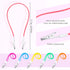 150 6 13'' 18" Tondiamo Pcs Disposable Dental Bib Waterproof Colorful Bibs with Bib Clips Holder for Dental Clinic