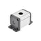 uxcell Single Holes 16mm Aluminum Switch Button Station Box with PG7 Cable Gland and Mounting Base