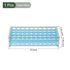 YOKIVE Tube Rack, Polypropylene Test Tube Rack Holder | Great for 15-18mm Lab Test Tube(Blue, 40-Sockets)