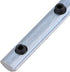 4-Pack 2020 Series Aluminum Profile Straight Line Connector, 3.9 Inch Bracket Fastener with M5 Screw