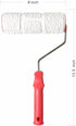 8'' Patterned Paint Roller for Wall Decoration, Classic Brick Embossing Rubber Tool for DIY Paint Art