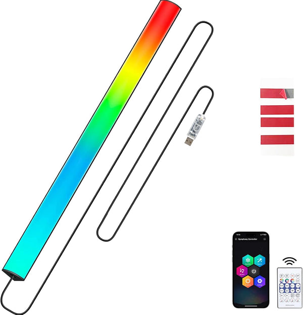 Generic RGB LED Monitor Light Bar, USB Powered, RGB Mode Change Controller, Gaming