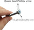 5 Sets Screw Bolts with Wing Nut, Zinc Plated Carbon Steel Mounting Hardware Fitting Fastenings for 1/4"-20