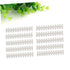 20pcs 12-Position 10a Terminal Strip High-Toughness Plastic Brass Firmware Electrical Wire Terminal Connector