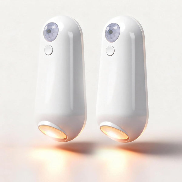 JKHTBDM 2 Pack Toilet Night Lights with Motion Activated Sensor,16-Color Changing LED Inside,