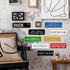 XGGD (3X10 inch) Acrylic Plastic Sign - Copier Sign For House (With Strong Adhesive Tape) Durable For Home