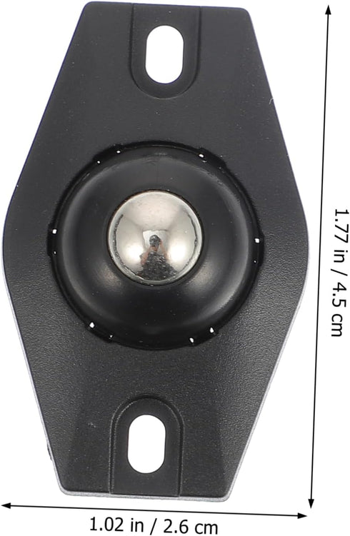 8pcs PRETYZOOM Material Storage Case Caster Adhesive Rolling Wheels High Load Capacity Noiseless Moving Cart Wheels