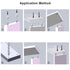 24PCS Dowel Centering Pins for Woodworking - Steel Drill Center for Dowel and Tenon Transfer (1/4", 5/16", 3/8", 1/2")