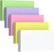 Gehanfai 250 Count Index Cards 3 x 5 Inch, Thick Colored Lined Note