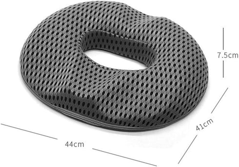 GEDRACKPMYN Donut Cushion Hemorrhoids Pillow, Memory Foam Office Chair Cushions Pressure Sore Cushion, Mesh Pain