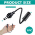 KAKUPPA 20cm 12V 1PCS) DC Power Cable, Waterproof Male to Female Extension Cable, Power Adapter Replacement Accessory