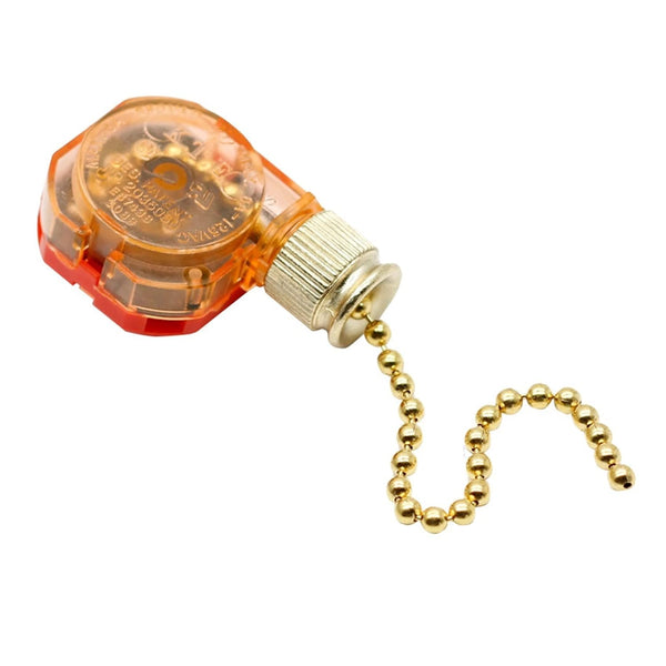 BELLAY Ceiling Fan Switch 3 Speed 4 Wire Fan Pull Chain Switch Replacement