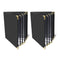 Menu-Covers 8.5 X 11 Restaurant - 2 Pack Menu Sleeve 4 Page