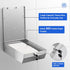 Commercial Paper Towel Dispenser Wall Mount, Stainless Steel Hand Towel Dispenser with Lock, Large Capacity C-Fold