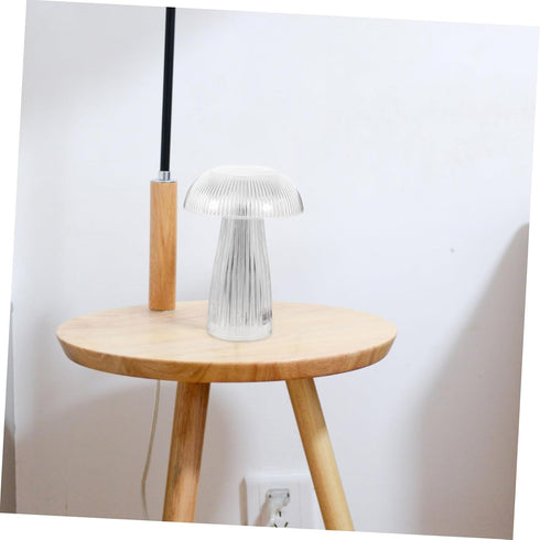 Mushroom LED Desk Lamp - Aesthetic Night Light for Bedroom and Living Room