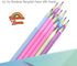 Eco-friendly Rainbow Recycled Paper #2 HB Pencils, Pre-sharpened, 12-Pack for School and Office Supplies