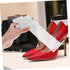 2pcs PRETYZOOM Shoe Display Stand Plastic Shoe Rack Holder for High Heels and Sandals Lightweight and Easy to Clean