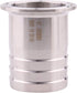 DERNORD 2" Tri Clamp to 2" Hose Barbed Adapter, SUS304 Sanitary Hose Barb Pipe Fitting