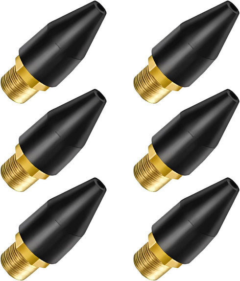 votuyet 6PCS Black Rubber Air Tool For Air Nozzle Tip,which can be used