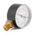 Water Pressure Meter, Dial Instrument 0-15Psi, 0-1Bar Manometer for Air and Water